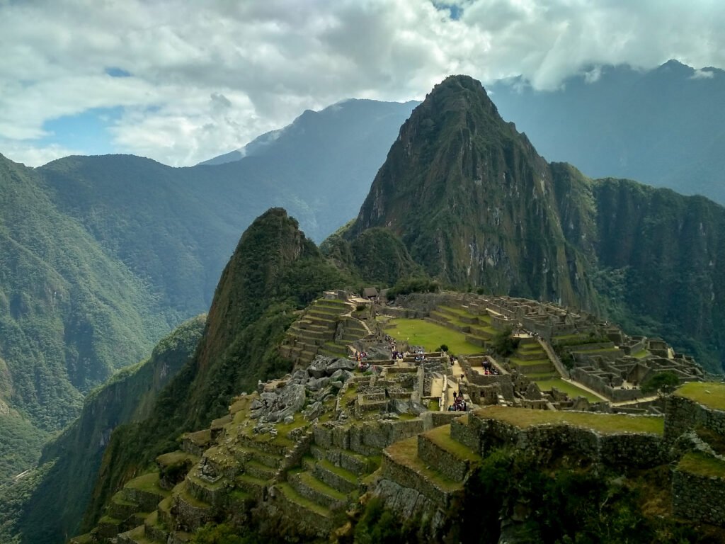 Ruiny inckého města Machu Picchu.