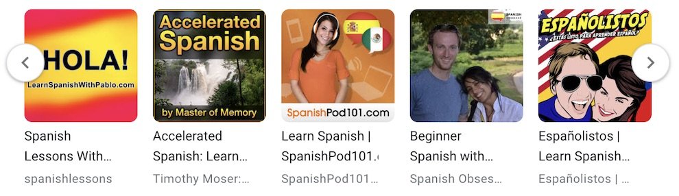 Podcasty pro učení španělštiny
